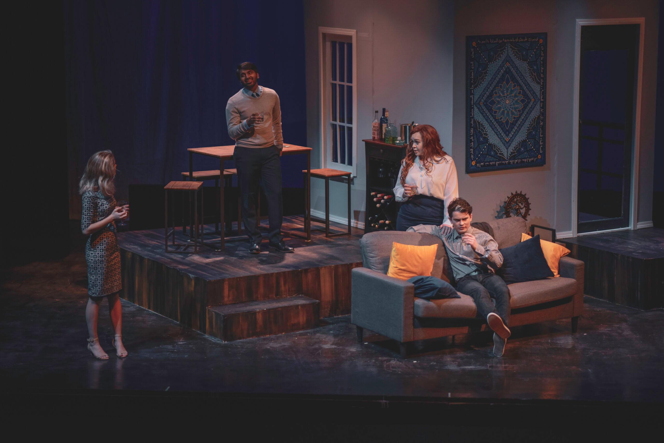 Theater production of Disgraced in the McGaw Theater