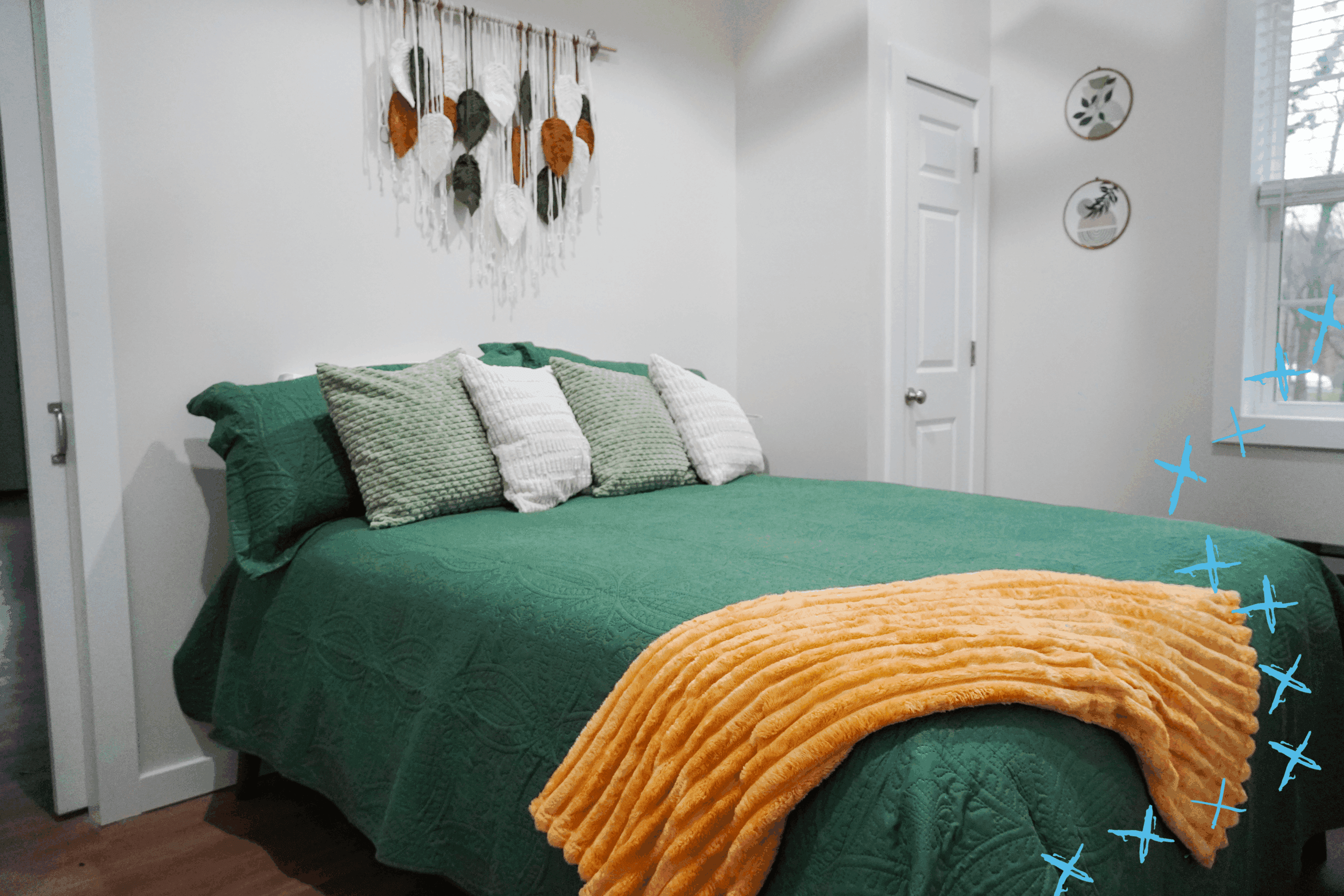 The bedroom in Jack's House.